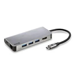 Ngs WonderDock8 Docking Station USB-C con 3x USB-A, USB-C, DP, HDMI, RJ45 y Lector SD
